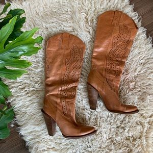 Cowgirl Boots - Jessica Simpson Abilene Alan Cowboy Boots
